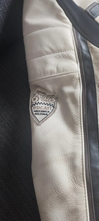 Cazadora Dainese Ducati Meccanica Vintage