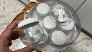 Yogurtera Moulinex con 7 vasos