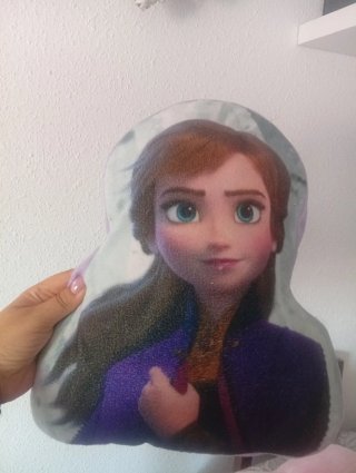 Cojín personalizado de Anna Frozen