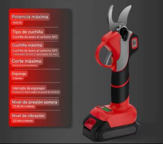 Tijeras Podar Eléctricas Inalámbricas (2 Baterías)