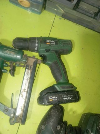 Lote herramientas para piezas o reparar