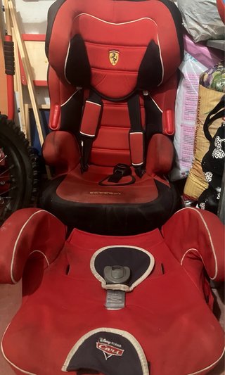 Silla de coche Ferrari y Cars