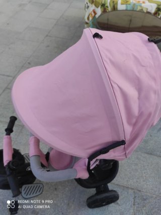 Triciclo infantil rosa