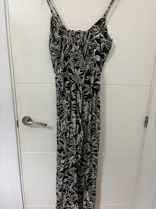Mono largo estampado floral