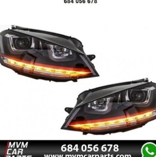 Faros delanteros Led Volkswagen Golf VII 7 Red edi