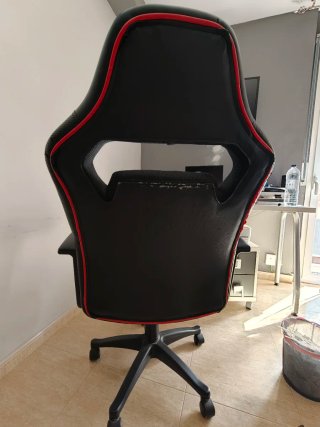 Silla Gaming R DESIGN Negra y Roja
