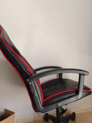 Silla Gaming R DESIGN Negra y Roja