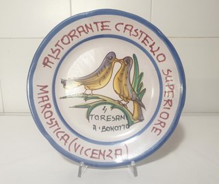 Piatto Buon Ricordo Ristorante Castello Superiore