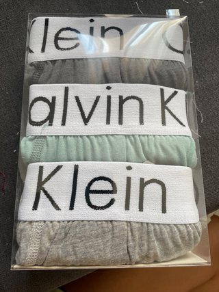 Calvin Klein Boxers Pack 3 Cinza/Verde