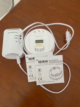 Detector de CO Heiman HM-626PHS