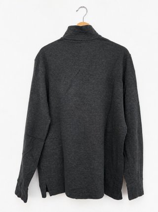Polo Ralph Lauren Jersey Gris Media Cremallera