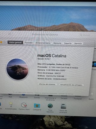 Imac 21,5 2013 Plata