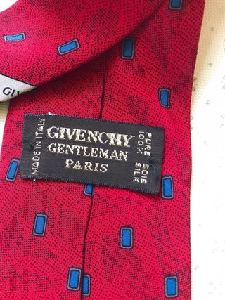 Cravatta Givenchy seta vintage