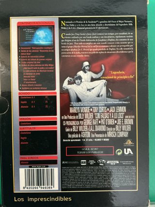 Lote 3 DVD Billy Wilder: Con faldas y a lo loco+2