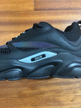Zapatillas Dior B22 Negras Multicolor