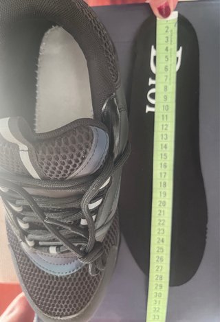 Zapatillas Dior B22 Negras Multicolor
