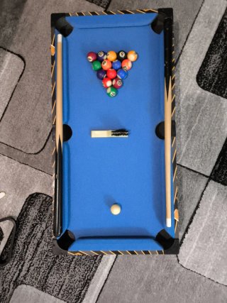 Mini mesa de billar para niños