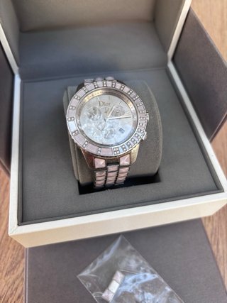 Reloj ORIGINAL Dior Brillantes y Zafiros Rosas