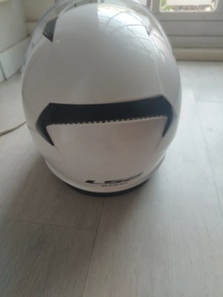 Casco Moto Blanco LS2 Talla XL