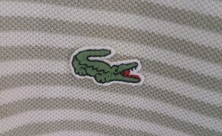 Camiseta Lacoste Vintage Rayas Talla 5
