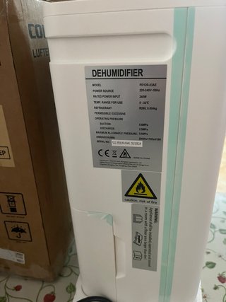 Deshumidificador COLAZE Blanco
