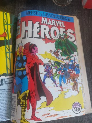 Comic MARVEL HEROES N° 26 al 30