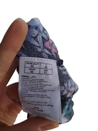 Pantalón fluido estampado flores