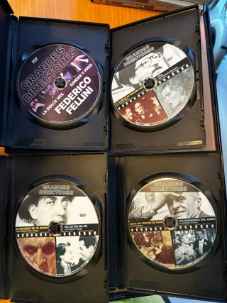 LOTE 8 DVDs Cine Grandes Directores Hitchcock