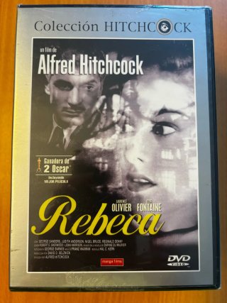 LOTE 8 DVDs Cine Grandes Directores Hitchcock