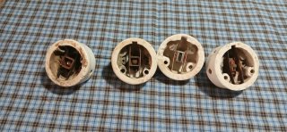 4 Interruptores Cerámica Vintage