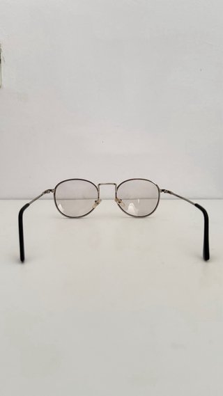 Gafas Dior Ovaladas Negro/Plata
