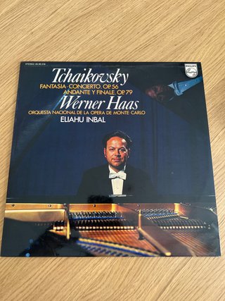 Tchaikovsky - Werner Haas - Philips LP