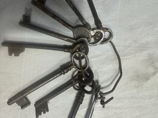 Lote de llaves antiguas