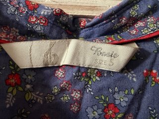 Camisa Basic floral manga 3/4 talla S