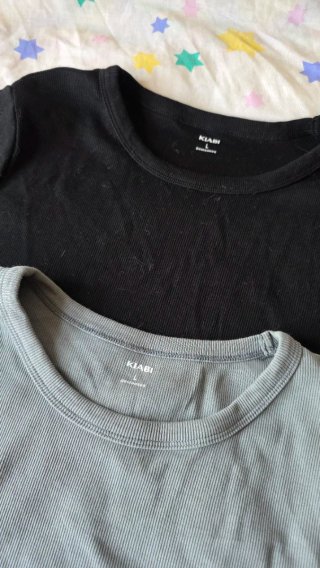 Pack 2 Camisetas Manga Corta Kiabi Talla L
