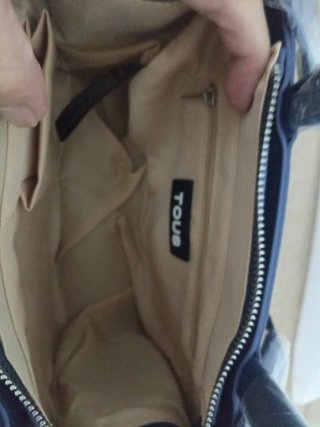 Bolso parecido a Tous Azul Marino
