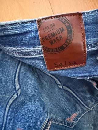 Pantalón Vaquero Salsa T.28 Push Up