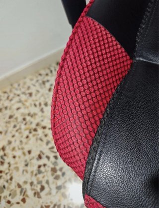 Silla Gaming Blitzwolf Negra y Roja