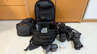 Equipo fotográfico Canon 700D+3 objetivos+flash ex