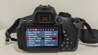 Equipo fotográfico Canon 700D+3 objetivos+flash ex