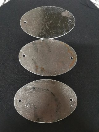 Placas decorativas antiguas para puertas