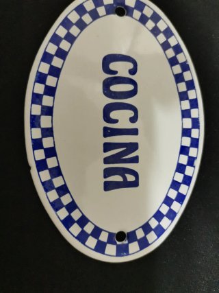 Placas decorativas antiguas para puertas