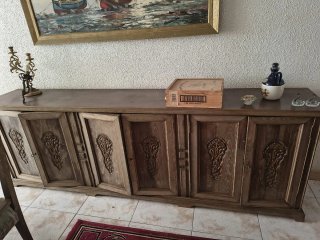 Aparador Rústico Madera Maciza Castel