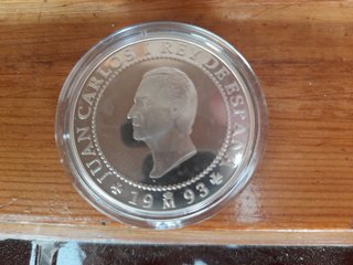 Monedas de plata Año Santo Jacobeo 1993 cincuentín
