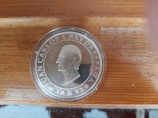 Monedas de plata Año Santo Jacobeo 1993 cincuentín