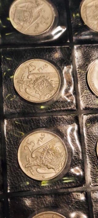 Monedas 25 Pesetas 1957