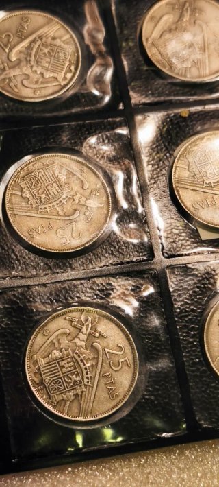 Monedas 25 Pesetas 1957