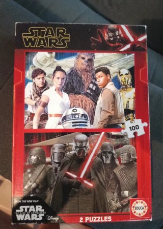 2 Puzzles Star Wars 100 Piezas Educa