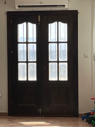 Puerta madera interior/exterior