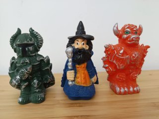 Muñecos de goma fantasía